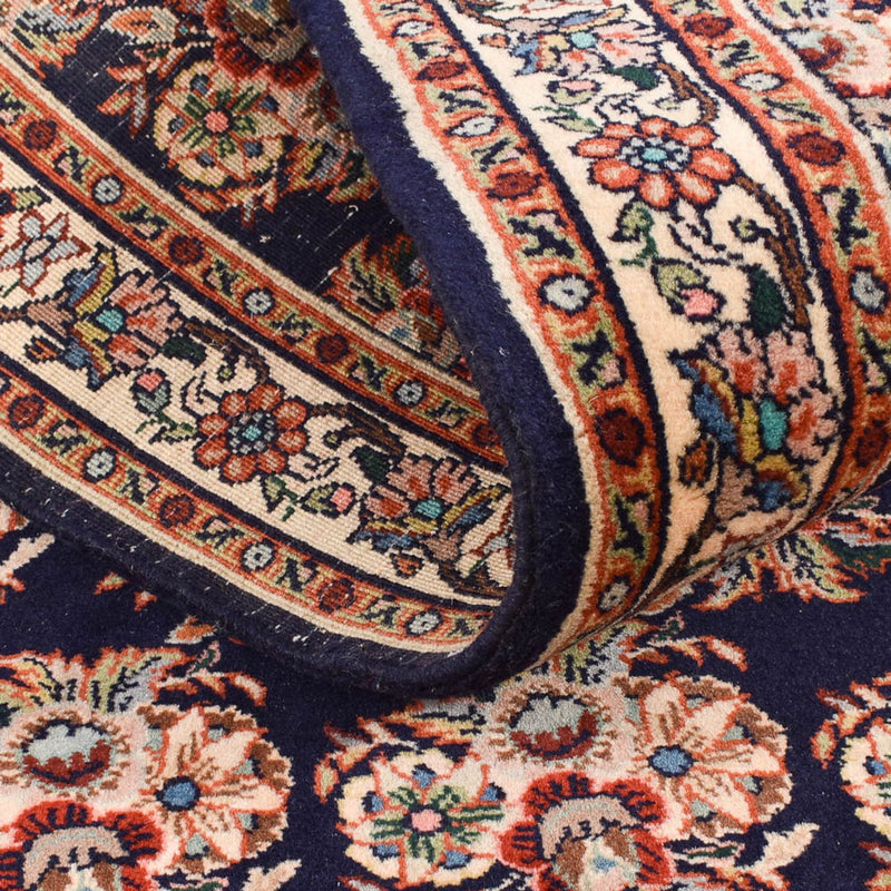 Alfombra de pasillo Alfombra persa - Bidjar - 242 x 72 cm - azul oscuro