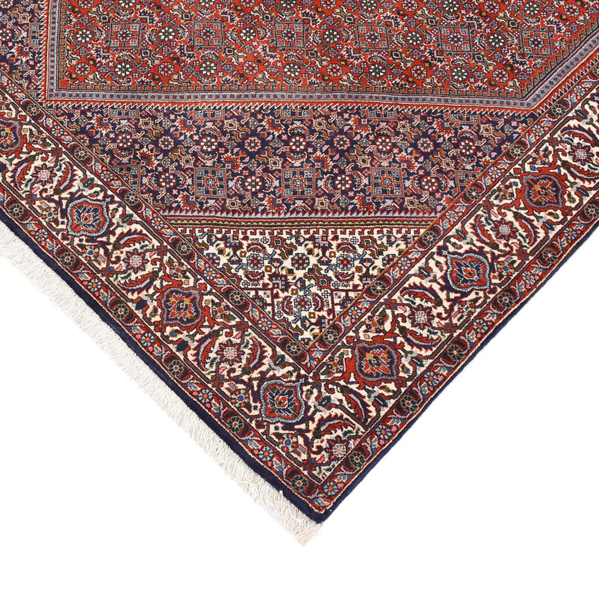 Alfombra persa - Bidjar - 247 x 136 cm - óxido