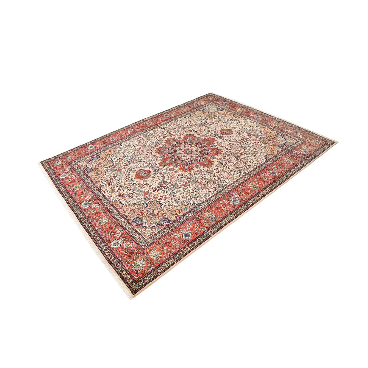 Alfombra Persa - Tabriz - Real - 385 x 300 cm - óxido