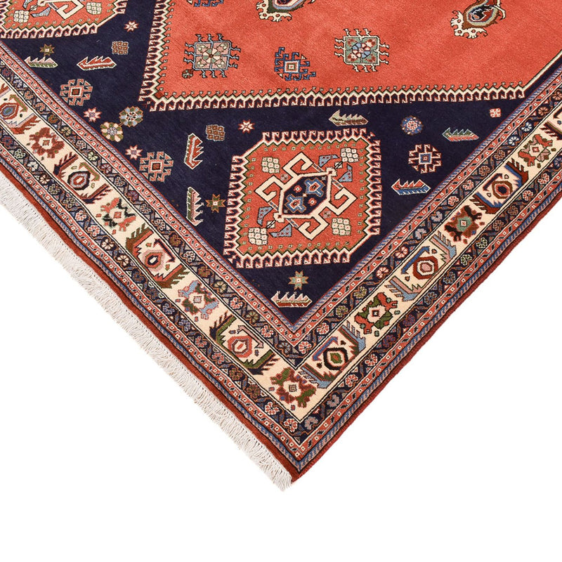 Alfombra Gabbeh - Persa Kashkuli - 245 x 168 cm - rojo claro