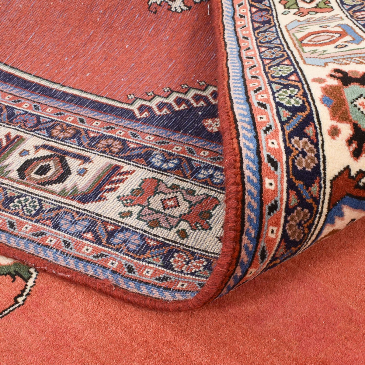 Alfombra Gabbeh - Persa Kashkuli - 245 x 168 cm - rojo claro