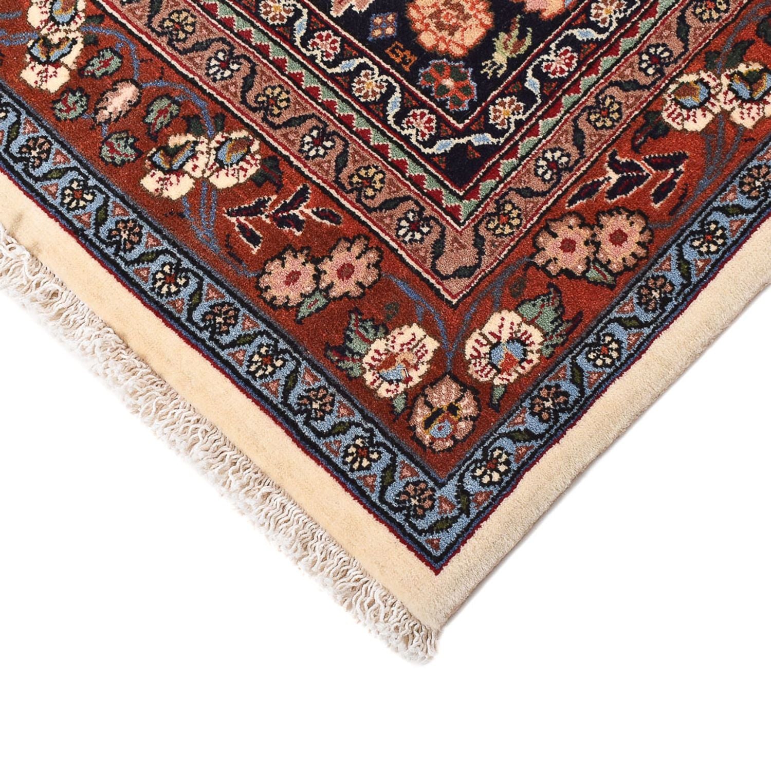Alfombra Gabbeh - Persa Kashkuli - 218 x 150 cm - beige claro