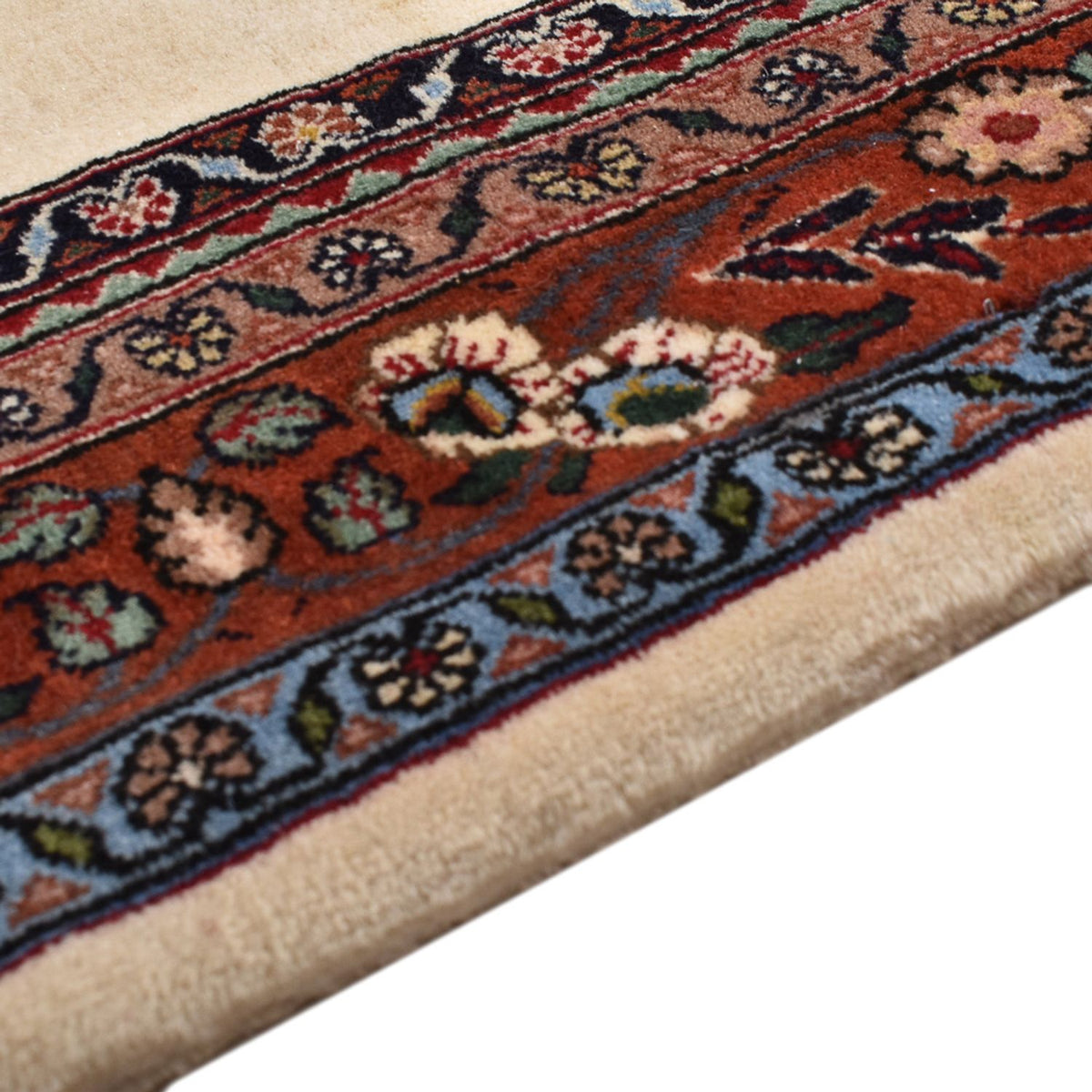 Alfombra Gabbeh - Persa Kashkuli - 218 x 150 cm - beige claro