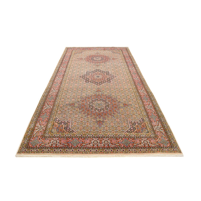 Alfombra de pasillo Alfombra persa - Clásica - 410 x 203 cm - beige oscuro
