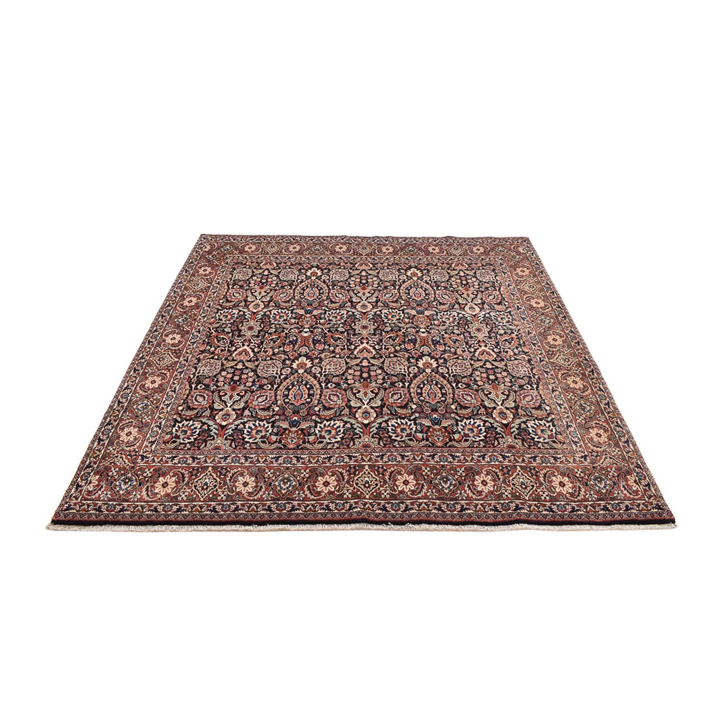 Alfombra persa - Bidjar cuadrado  - 210 x 210 cm - óxido