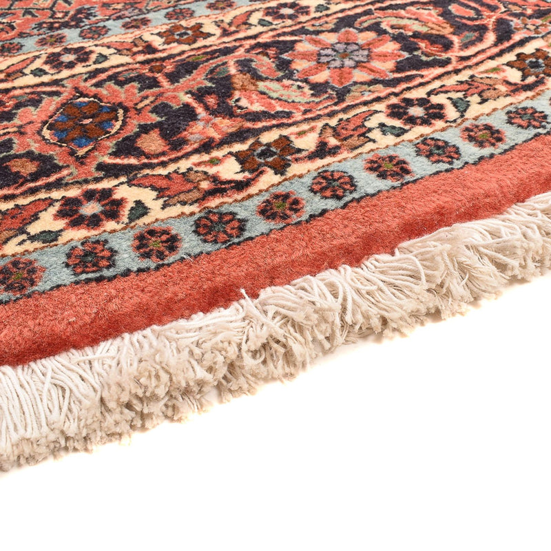 Alfombra persa - Bidjar redondo  - 150 x 150 cm - rojo claro