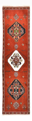 Alfombra de pasillo Alfombra Gabbeh - Persa Kashkuli - 197 x 54 cm - rojo