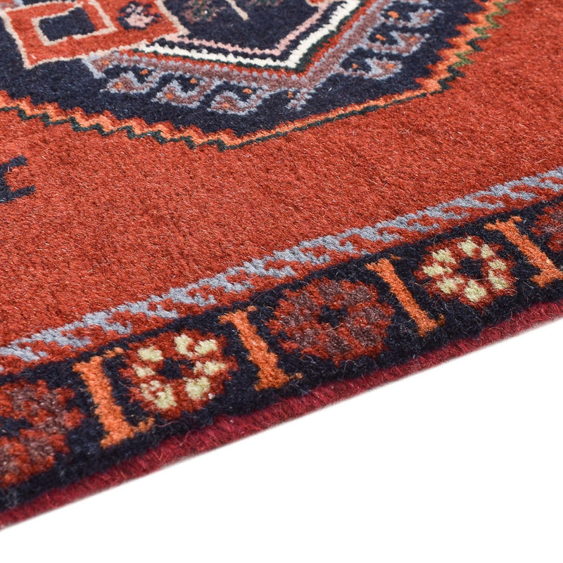 Alfombra de pasillo Alfombra Gabbeh - Persa Kashkuli - 197 x 54 cm - rojo