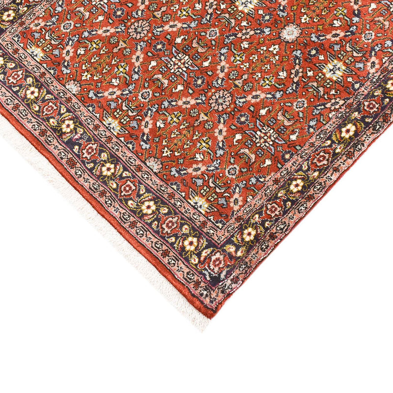 Alfombra de pasillo Alfombra persa - Bidjar - 200 x 80 cm - óxido