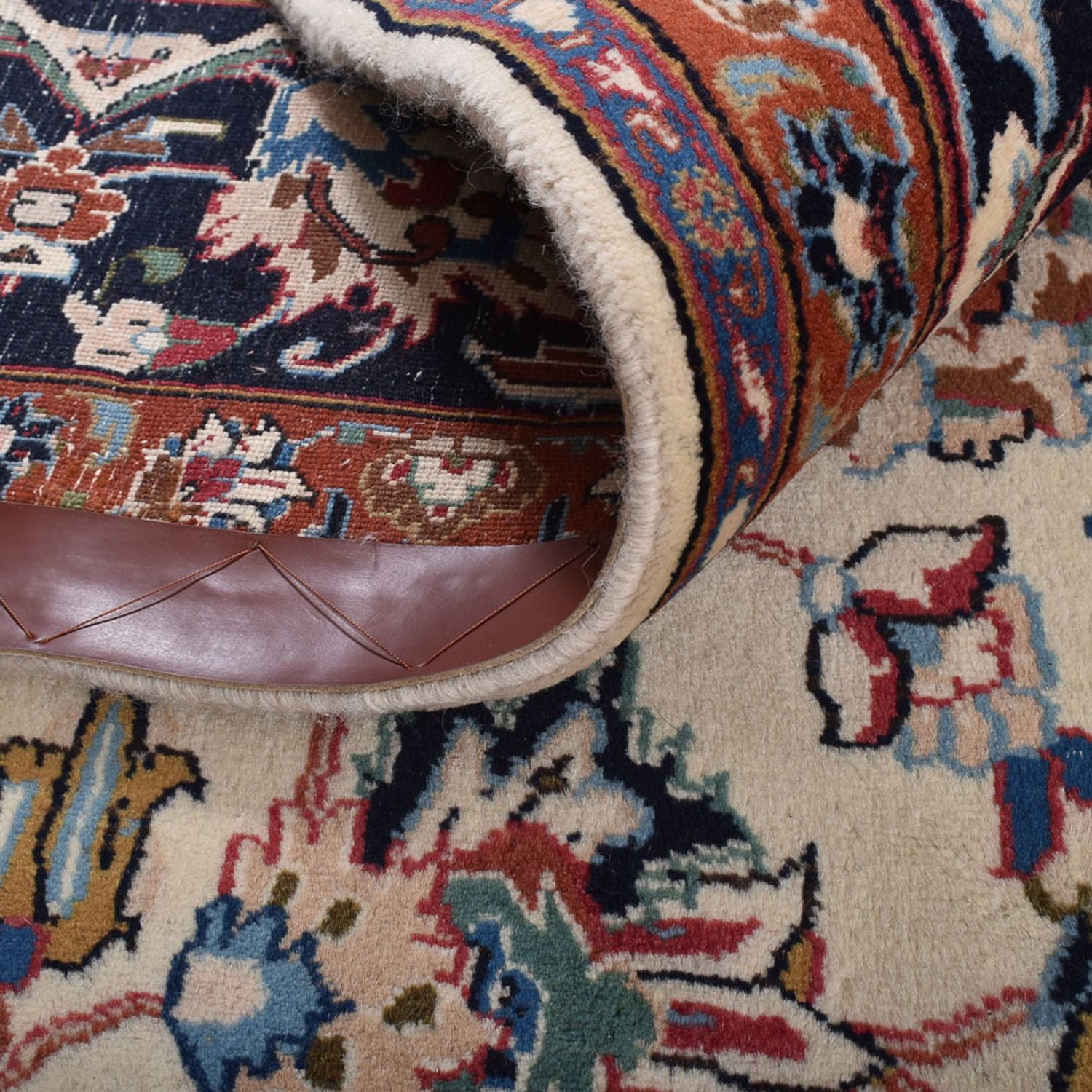 Alfombra persa - Bidjar - 295 x 195 cm - beige claro