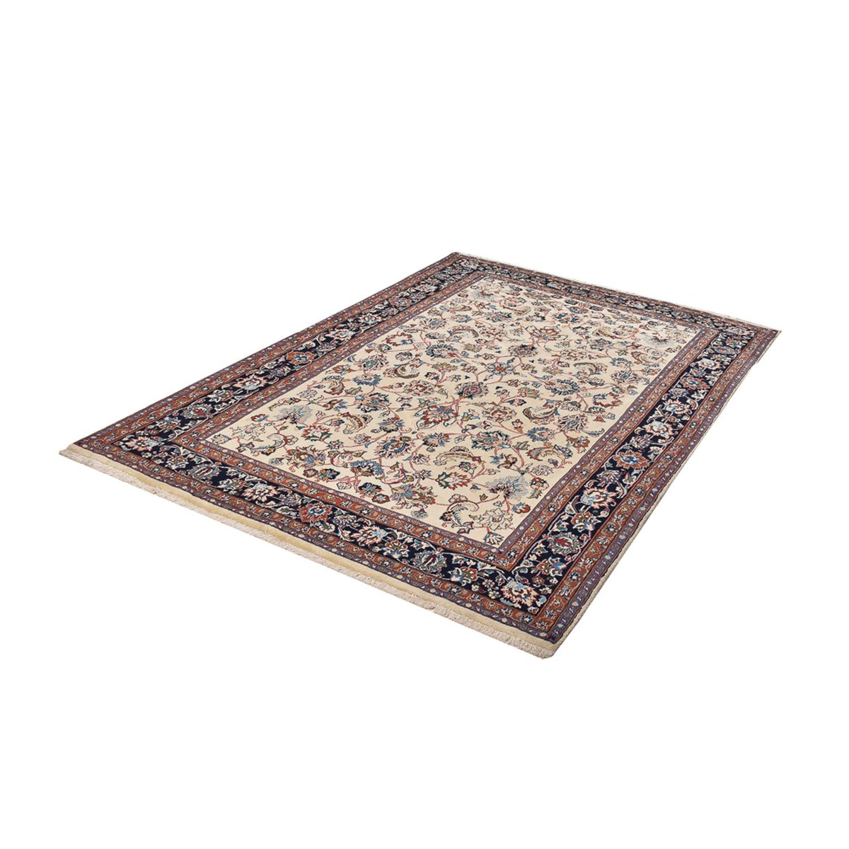 Alfombra persa - Bidjar - 295 x 195 cm - beige claro