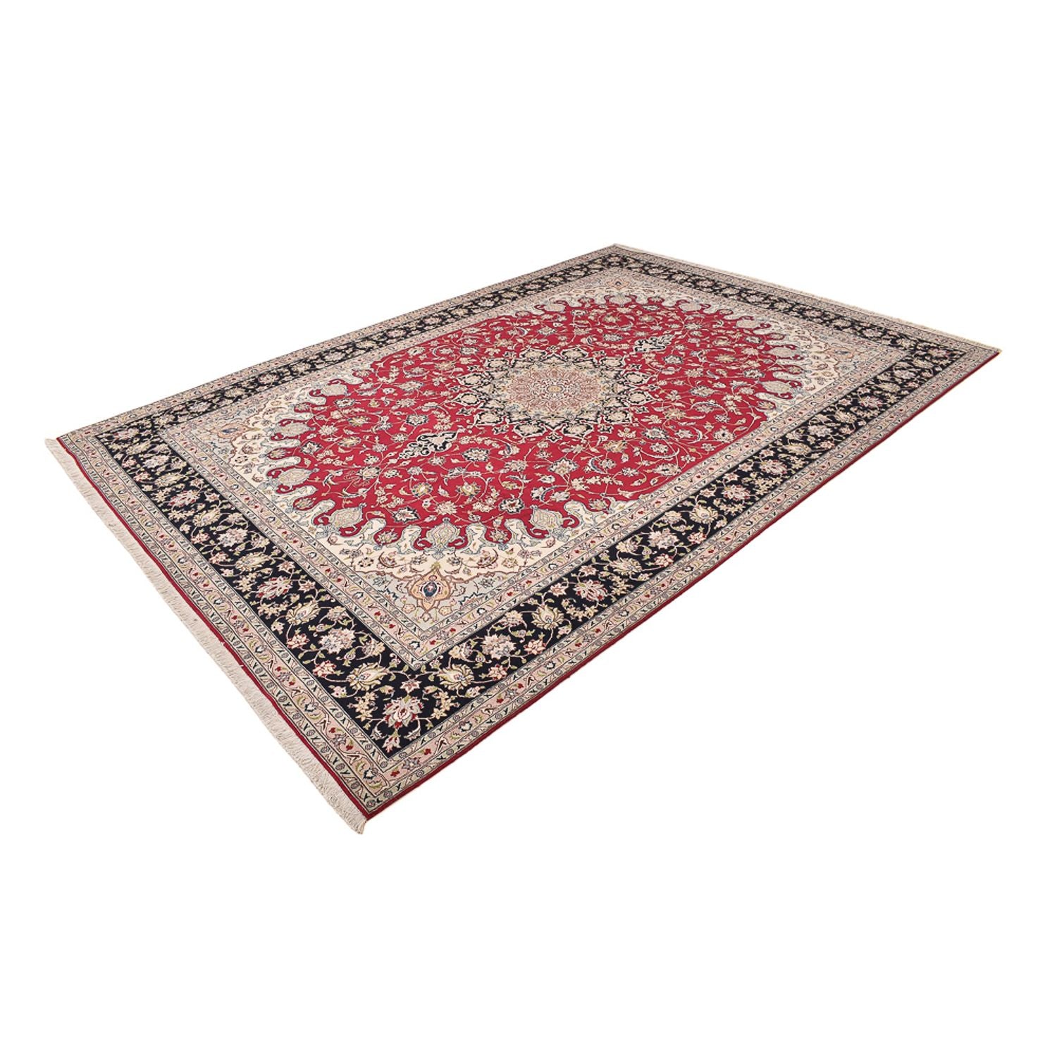 Alfombra Persa - Tabriz - Real - 357 x 250 cm - rojo