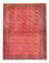 Alfombra Turkaman - 138 x 110 cm - rojo