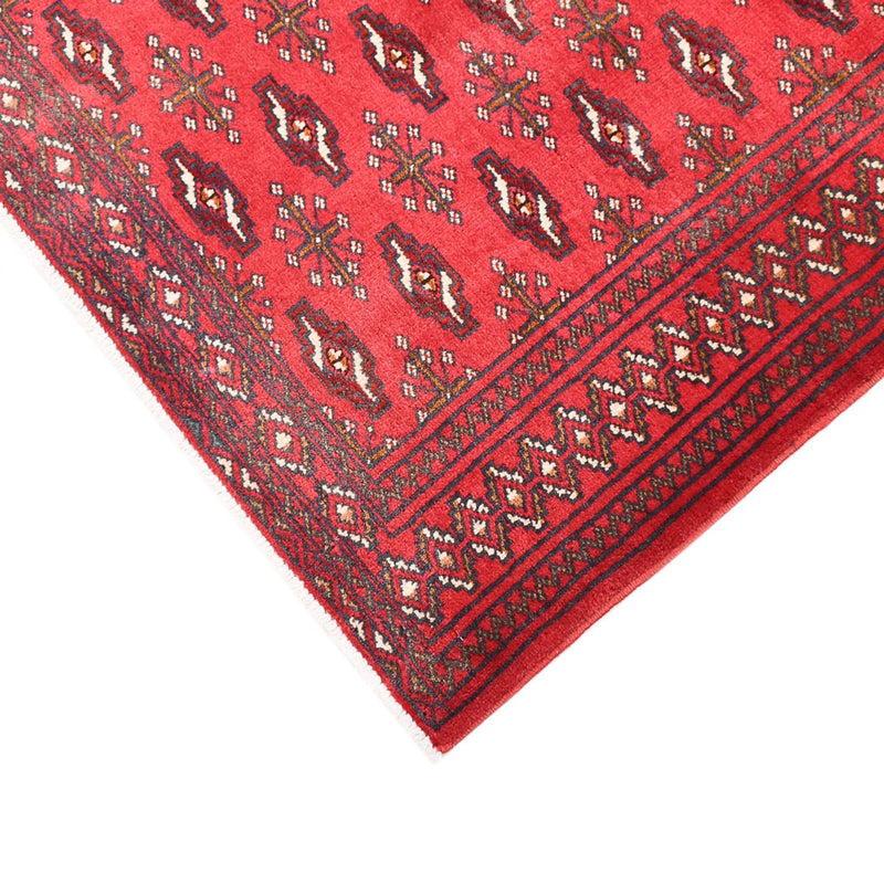 Alfombra Turkaman - 138 x 110 cm - rojo
