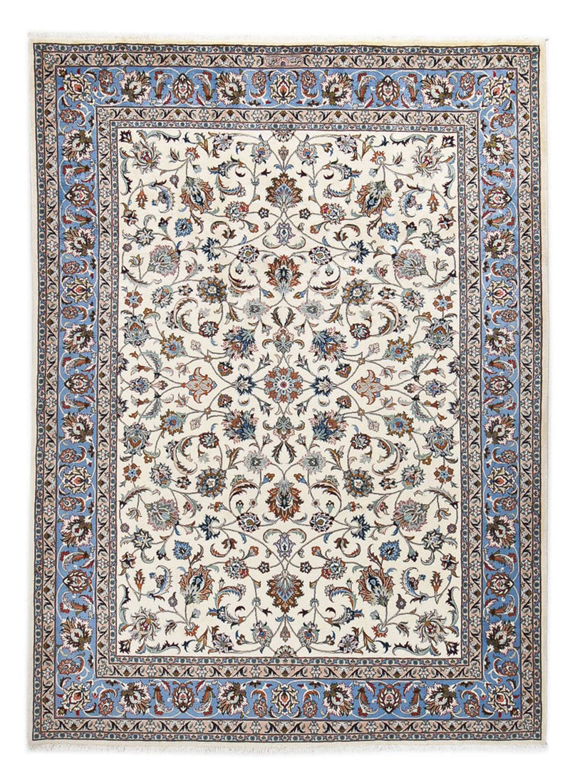 Alfombra persa - Clásica - Real - 342 x 251 cm - crema