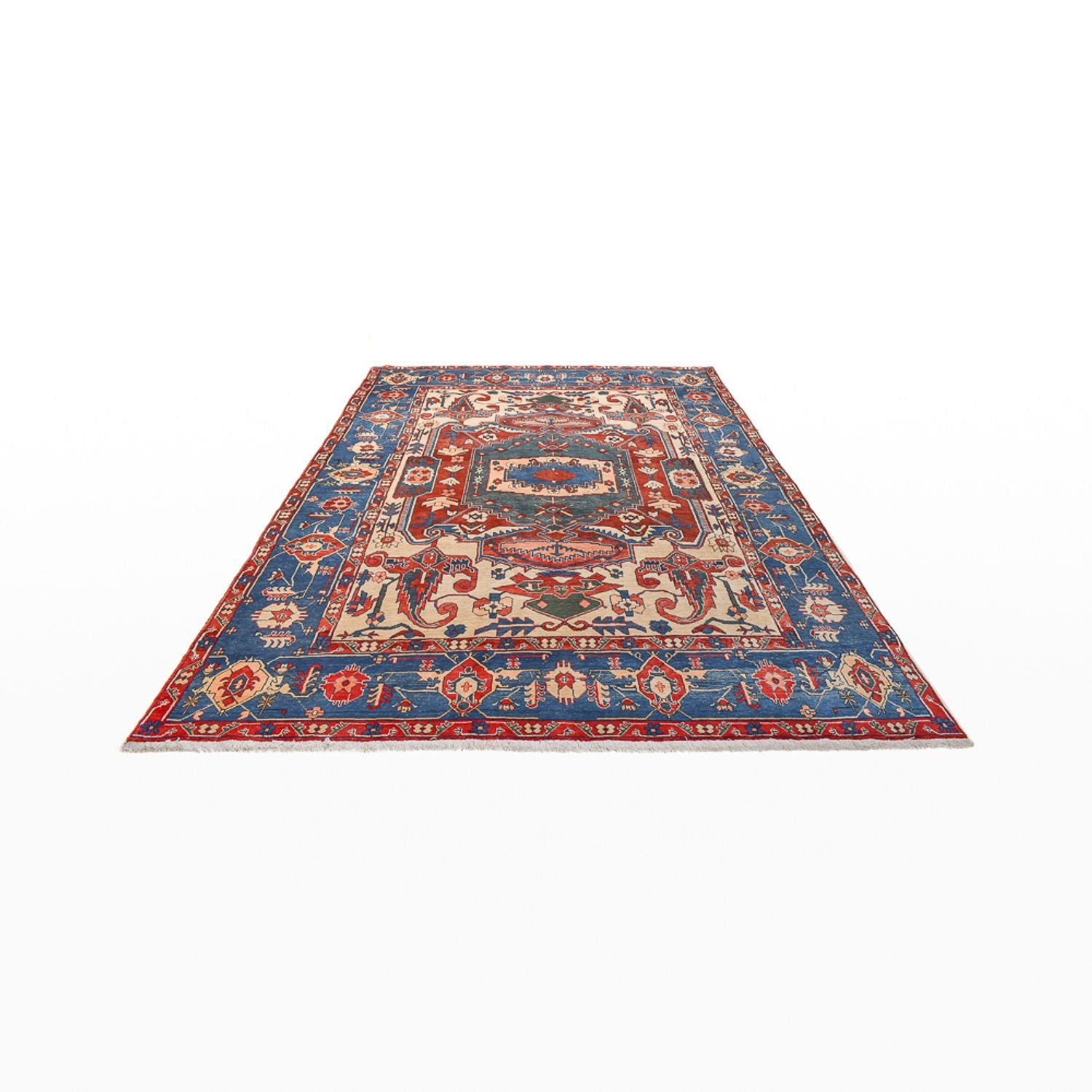 Alfombra persa - Nómada - 425 x 295 cm - multicolor