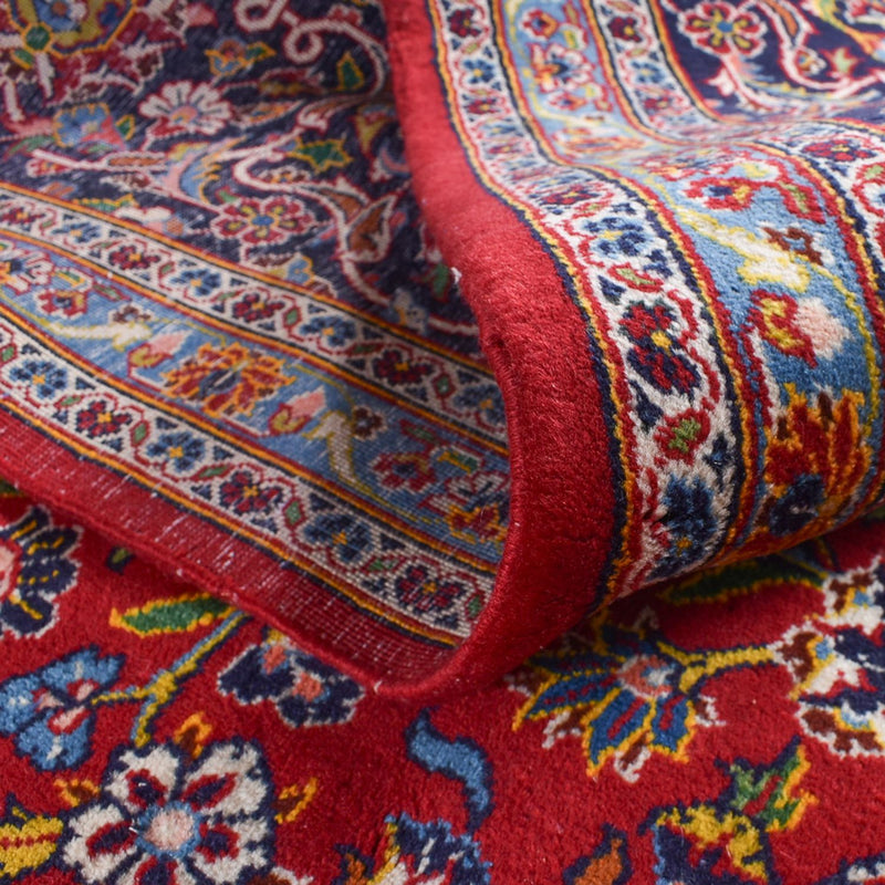 Alfombra persa - Keshan - Real - 452 x 300 cm - rojo