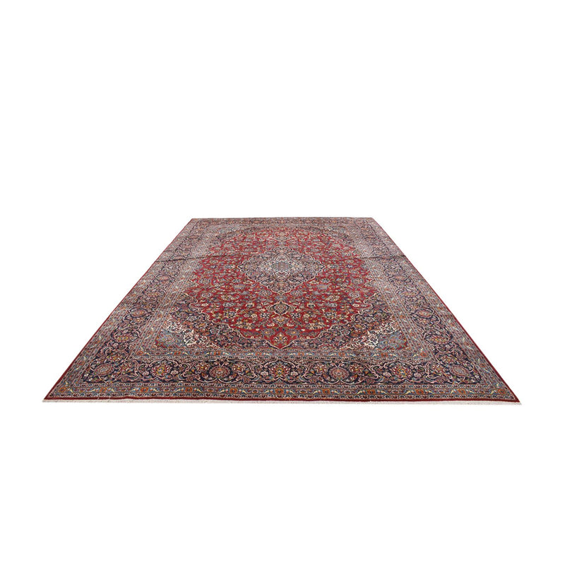 Alfombra persa - Keshan - Real - 452 x 300 cm - rojo