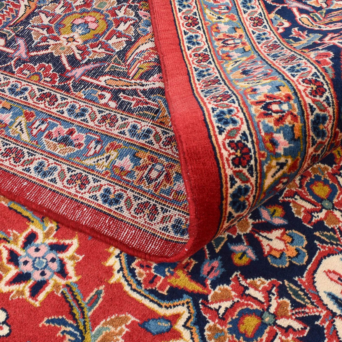 Alfombra persa - Clásica - Real - 413 x 296 cm - rojo