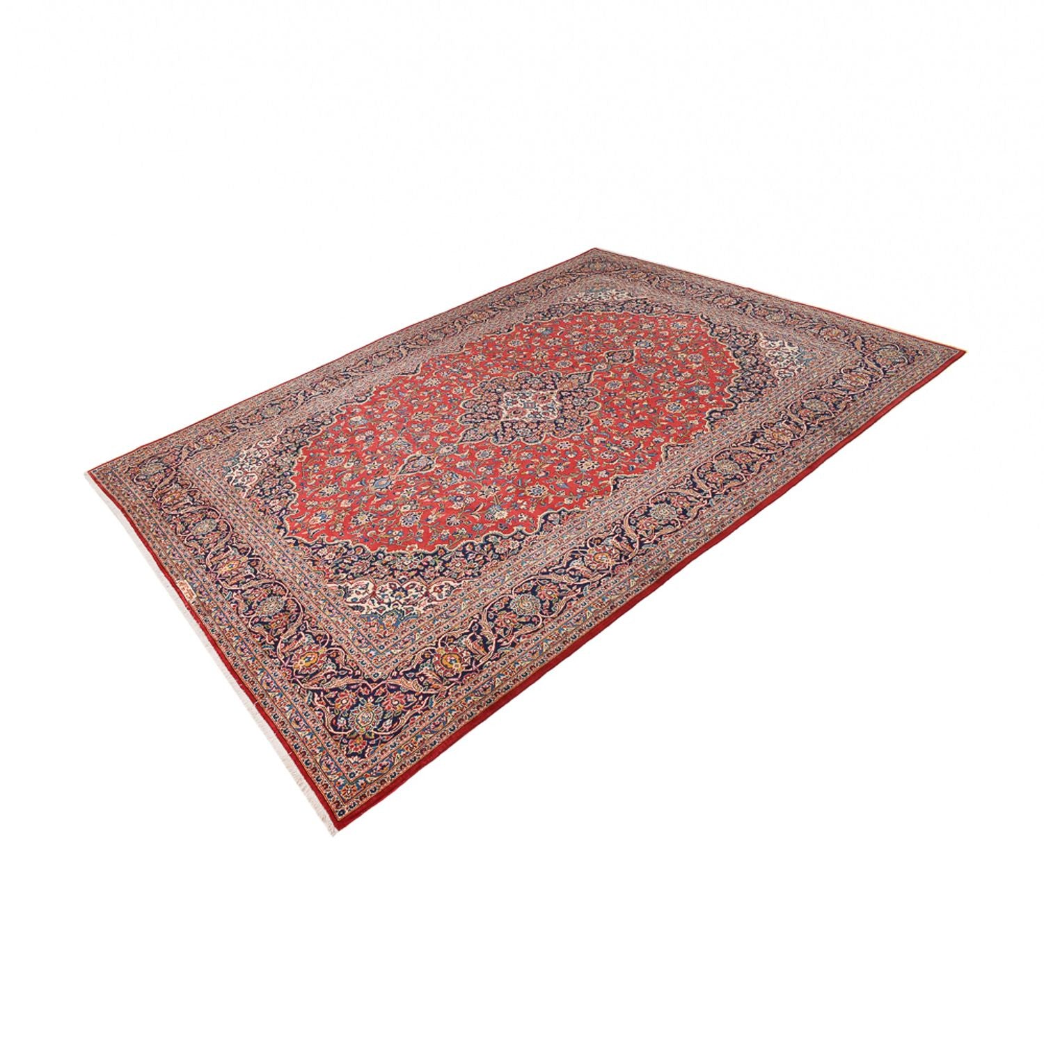 Alfombra persa - Clásica - Real - 413 x 296 cm - rojo