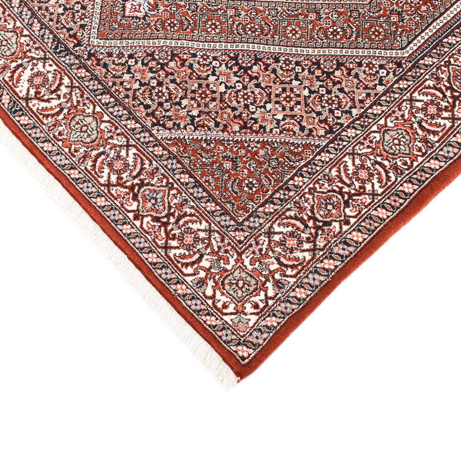 Alfombra persa - Bidjar - 150 x 110 cm - óxido