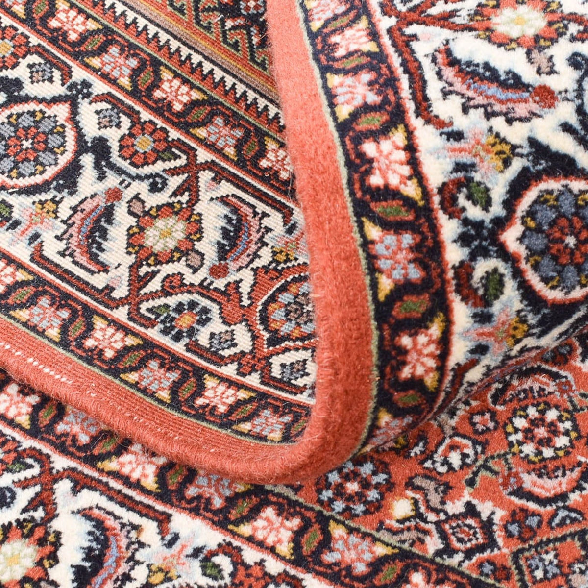 Alfombra persa - Bidjar - 140 x 85 cm - óxido