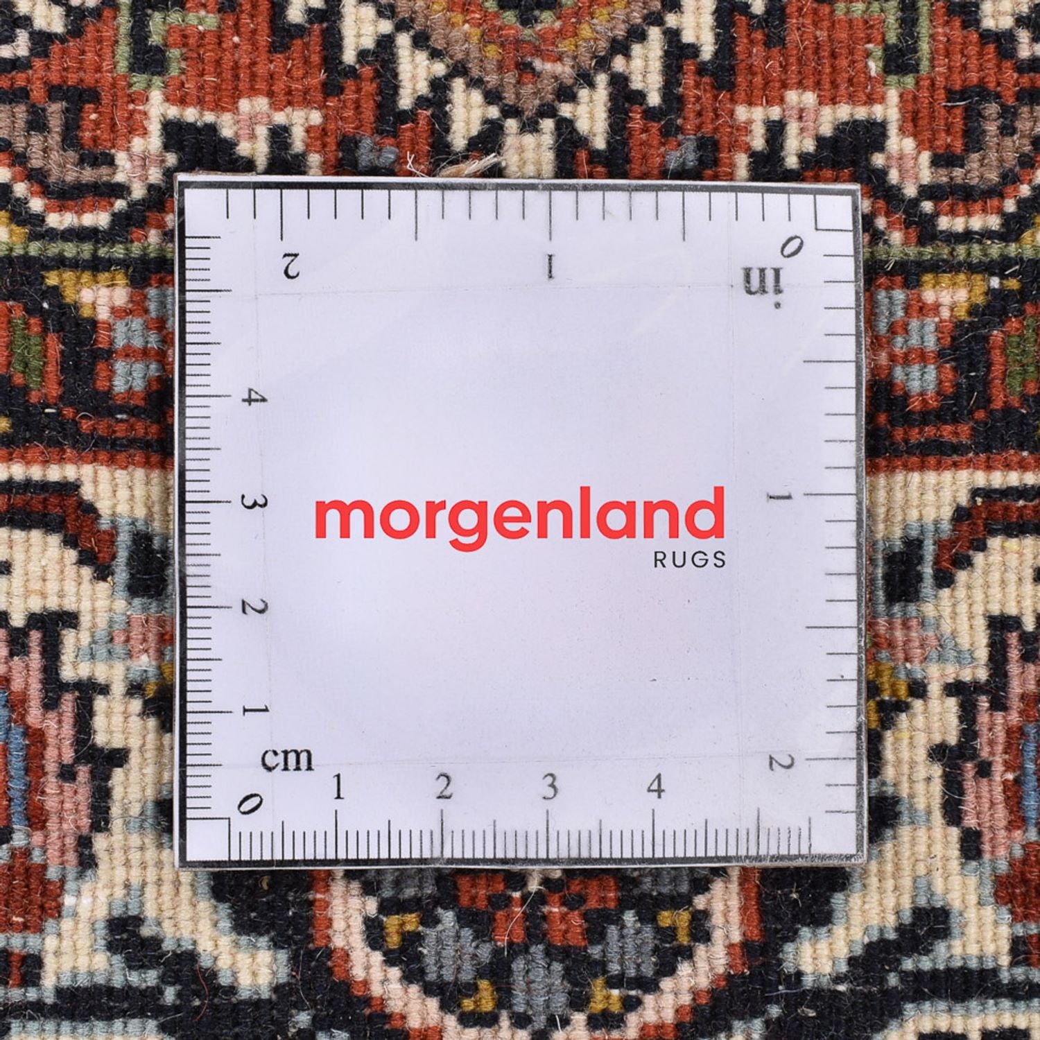 Alfombra persa - Bidjar - 140 x 85 cm - óxido