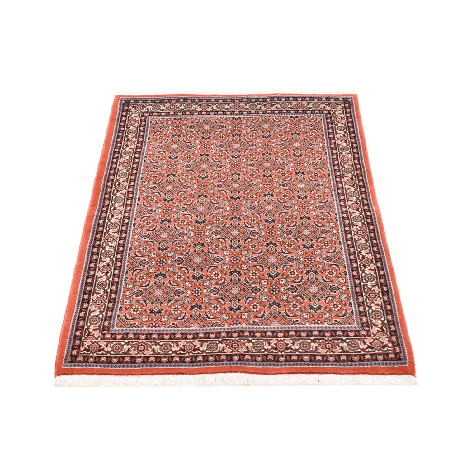 Alfombra persa - Bidjar - 140 x 95 cm - óxido