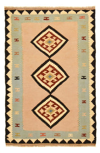 Alfombra Kelim - Oriental - 155 x 100 cm - multicolor