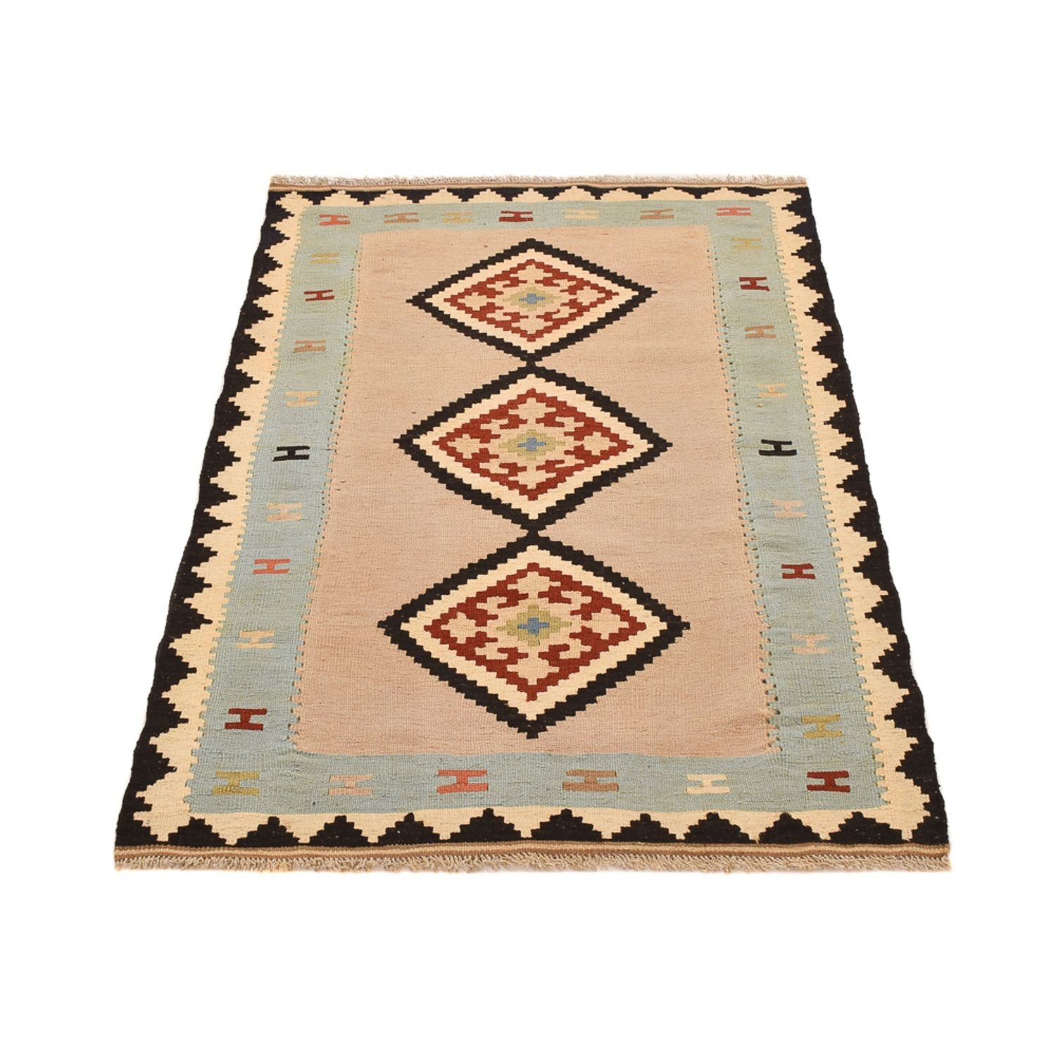 Alfombra Kelim - Oriental - 155 x 100 cm - multicolor