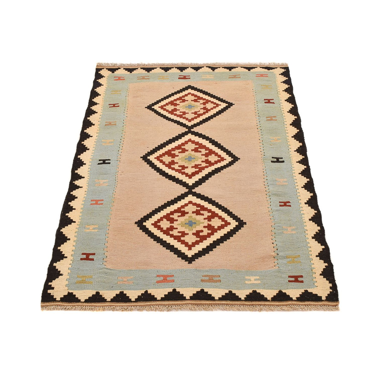 Alfombra Kelim - Oriental - 155 x 100 cm - multicolor