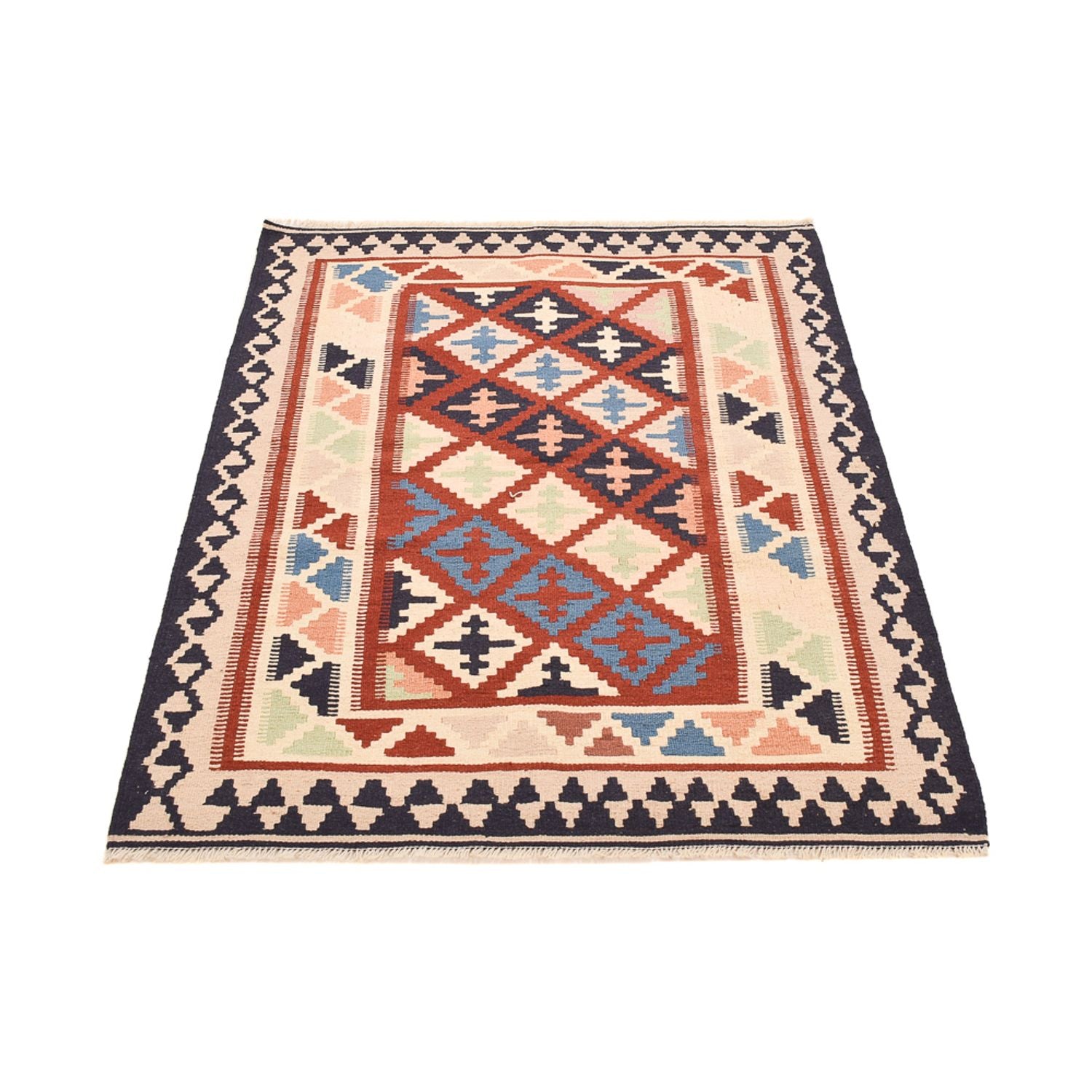 Alfombra Kelim - Oriental - 147 x 102 cm - multicolor
