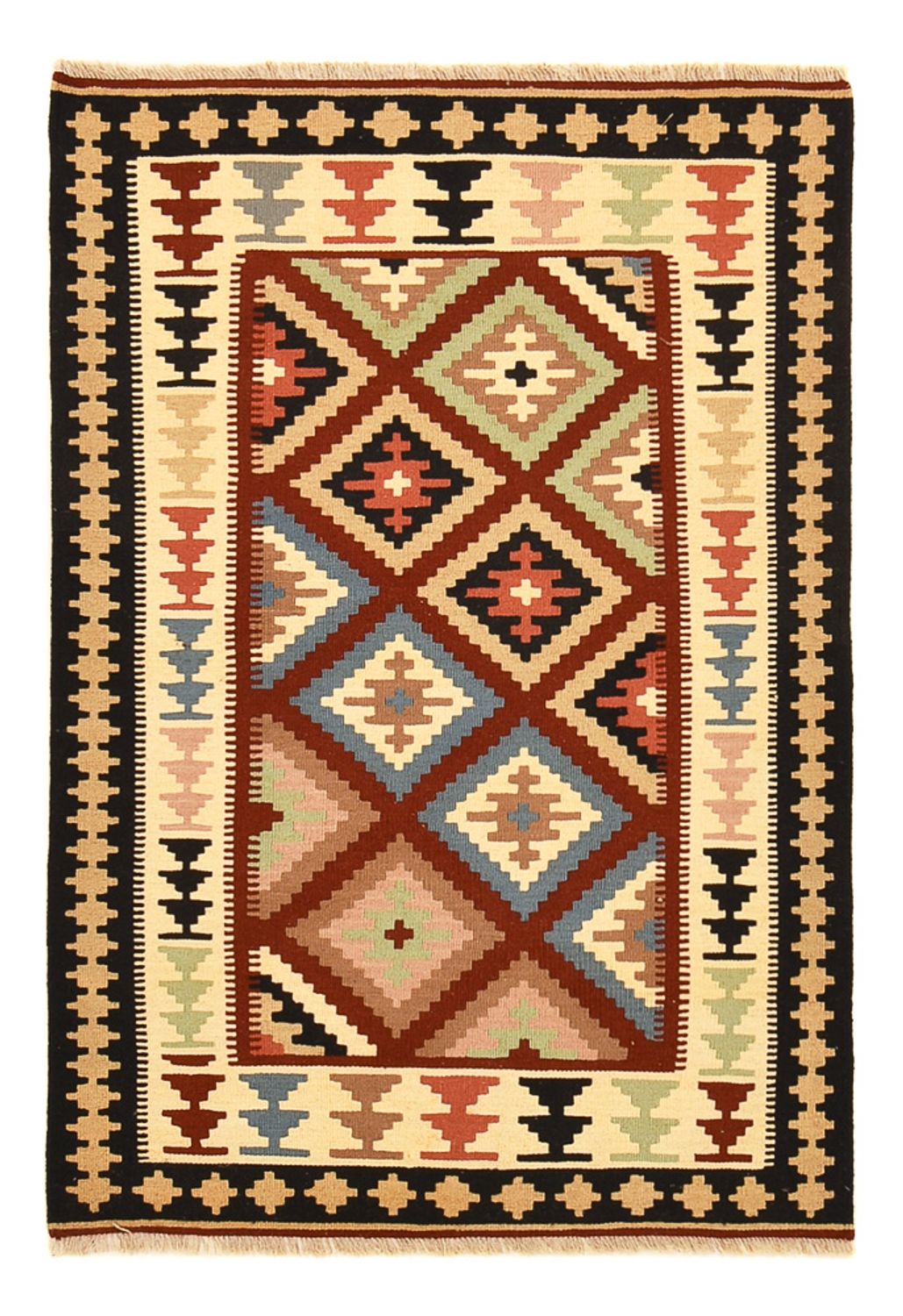 Alfombra Kelim - Oriental - 150 x 103 cm - multicolor