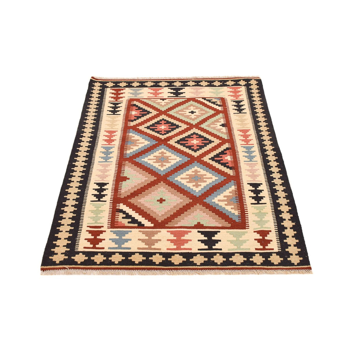 Alfombra Kelim - Oriental - 150 x 103 cm - multicolor