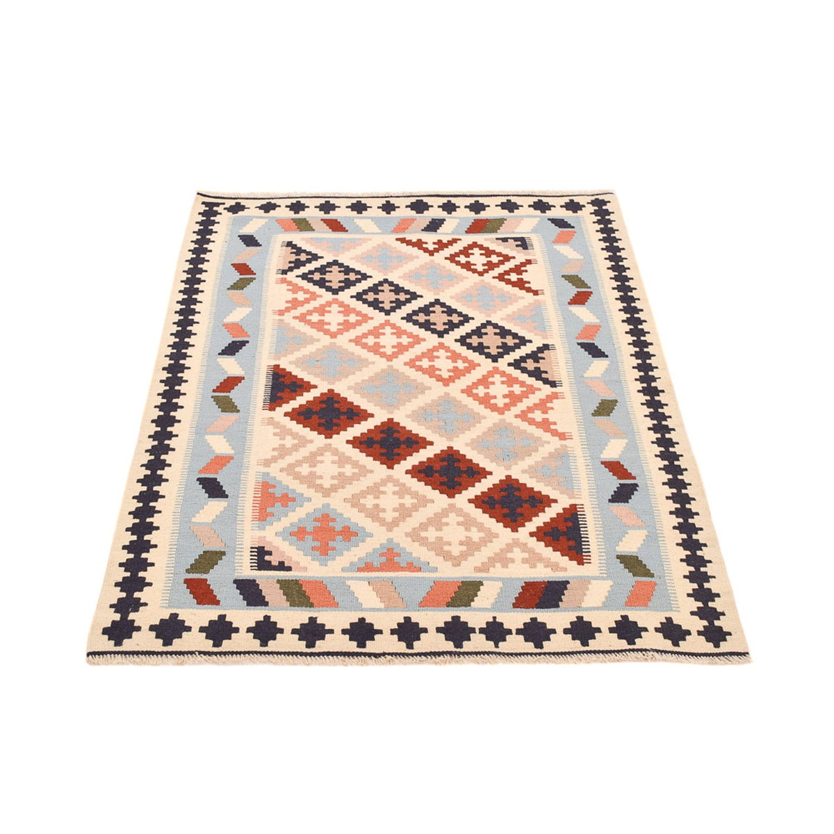 Alfombra Kelim - Oriental - 147 x 103 cm - multicolor