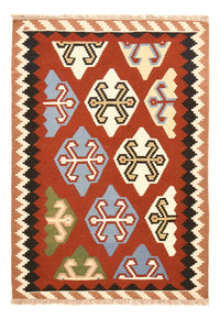 Alfombra Kelim - Oriental - 146 x 100 cm - multicolor