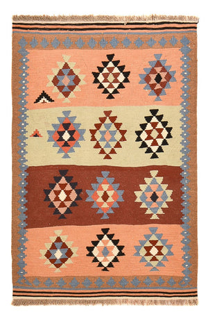 Alfombra Kelim - Oriental - 150 x 100 cm - multicolor