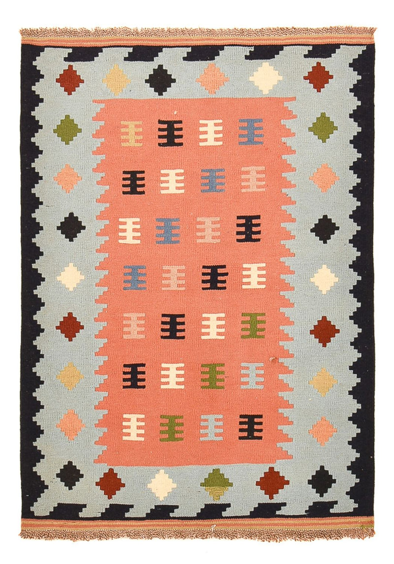 Alfombra Kelim - Oriental - 143 x 100 cm - multicolor