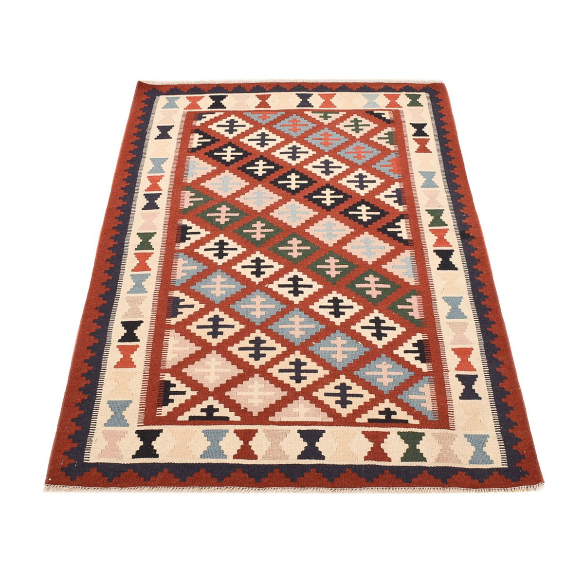 Alfombra Kelim - Oriental - 155 x 100 cm - multicolor