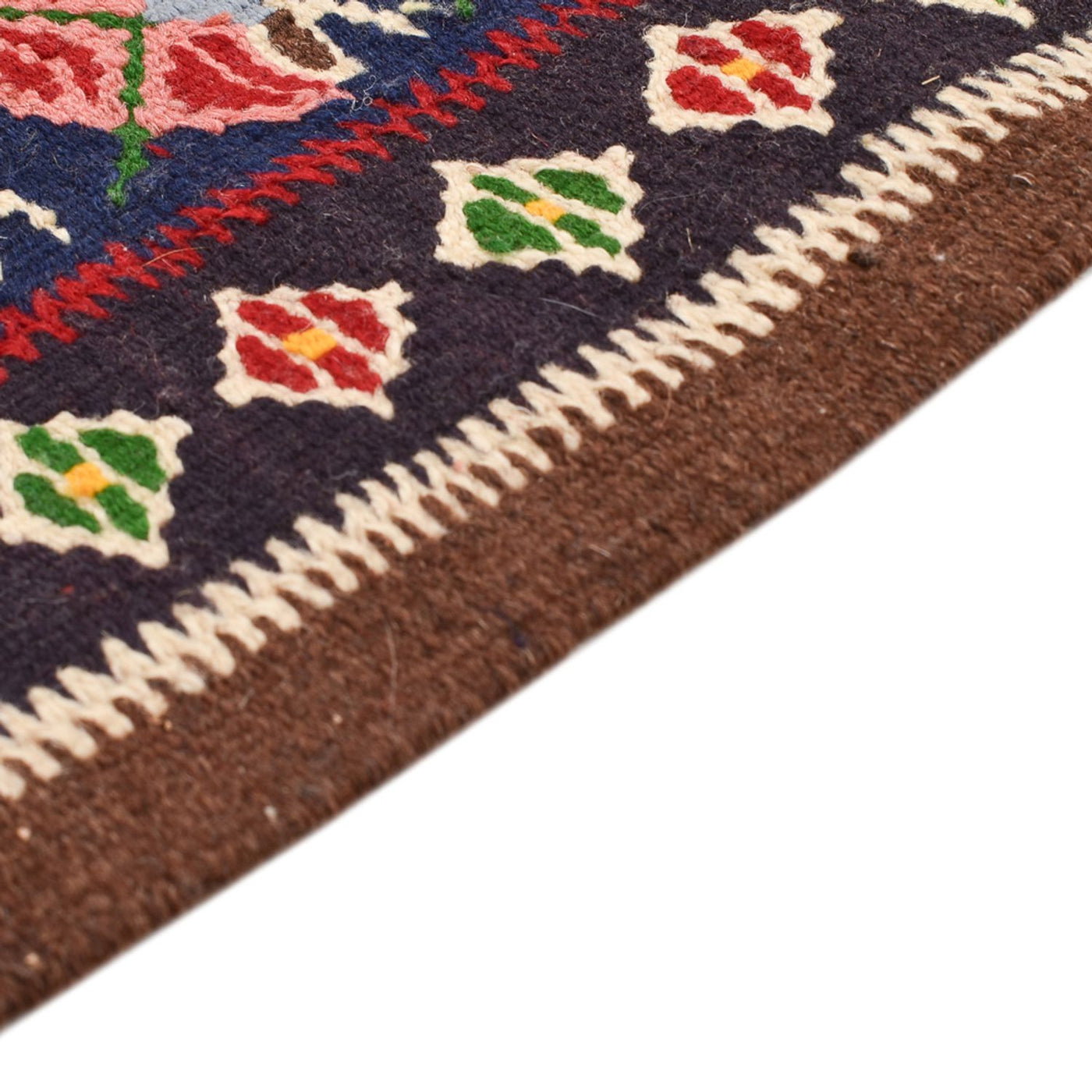 Alfombra Kelim - Oriental cuadrado  - 66 x 66 cm - multicolor