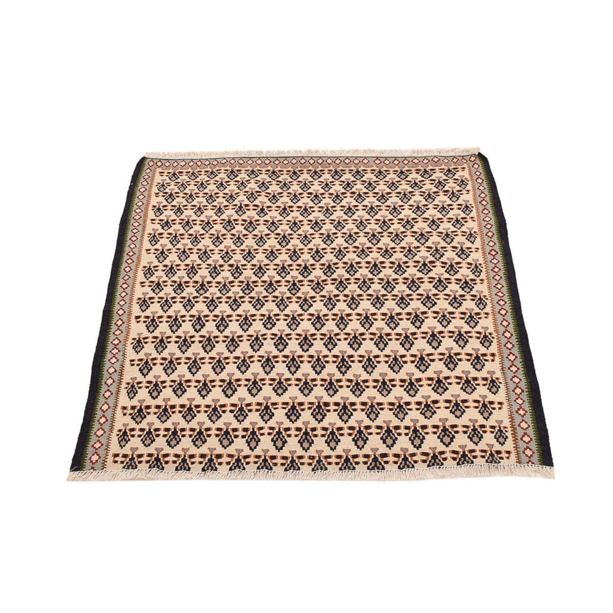 Alfombra Kelim - Oriental - 85 x 82 cm - crema