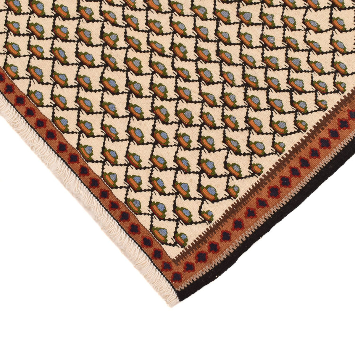 Alfombra Kelim - Oriental - 88 x 85 cm - crema