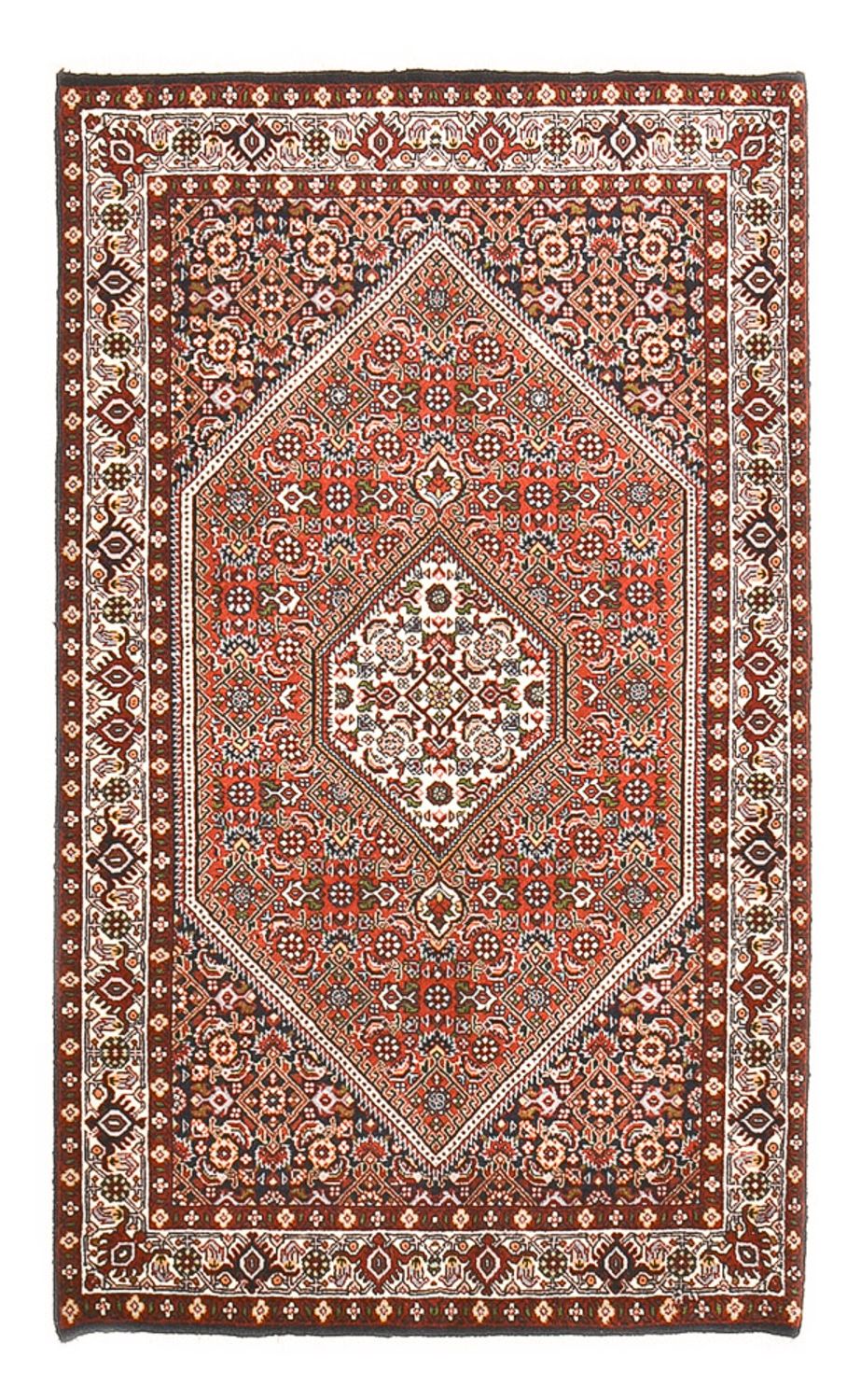 Alfombra persa - Bidjar - 145 x 85 cm - óxido