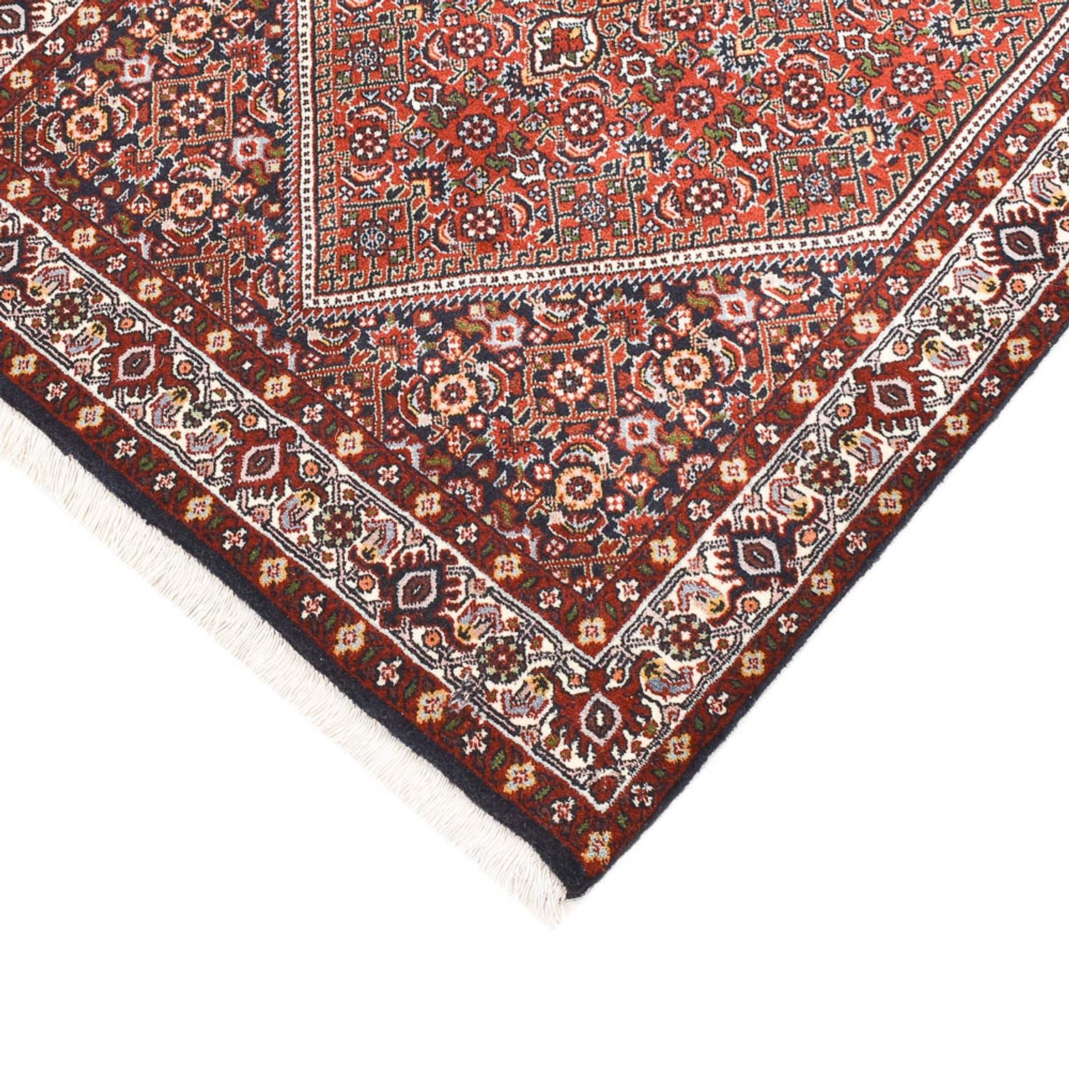 Alfombra persa - Bidjar - 145 x 85 cm - óxido