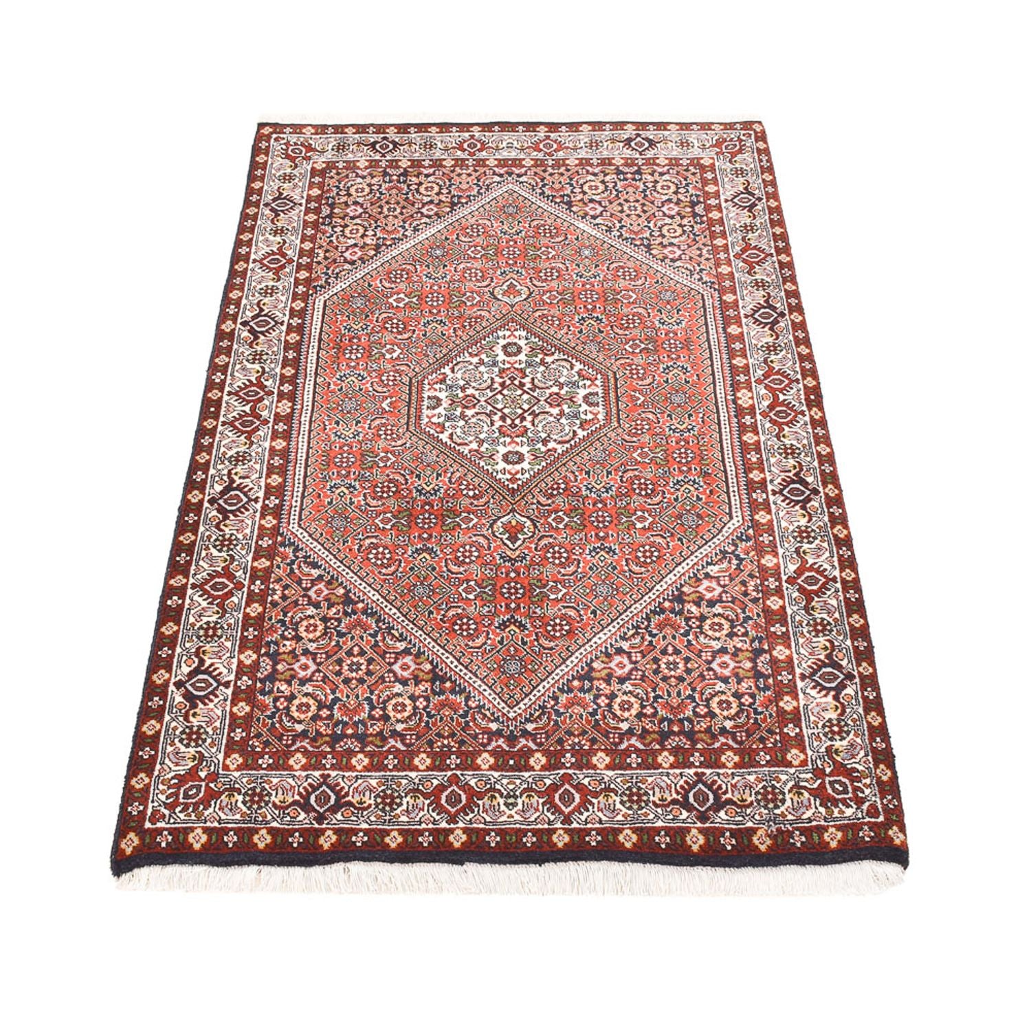 Alfombra persa - Bidjar - 145 x 85 cm - óxido