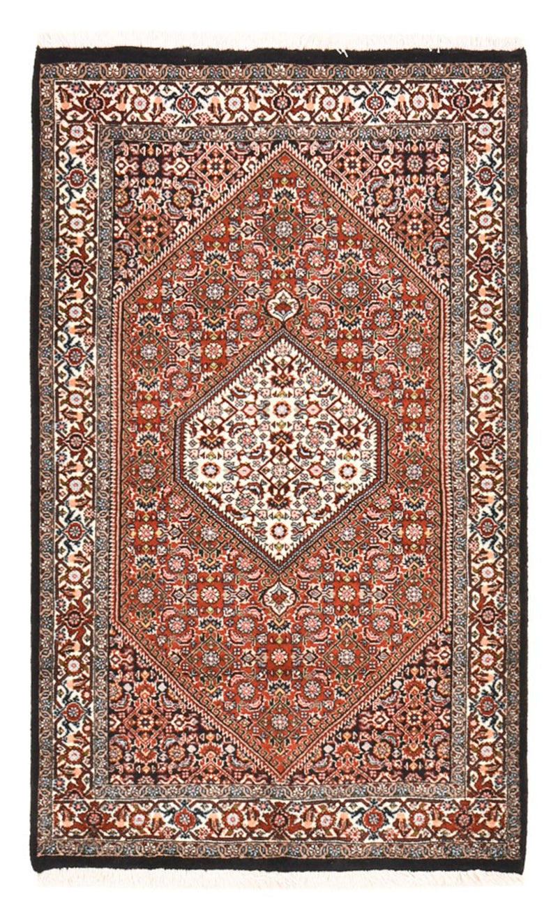 Alfombra persa - Bidjar - 147 x 90 cm - óxido
