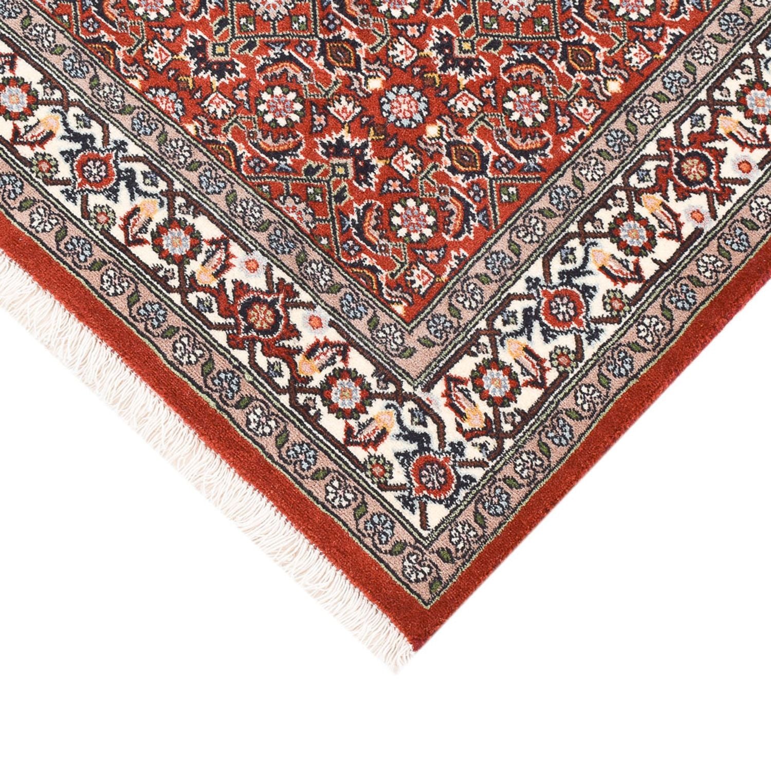 Alfombra persa - Bidjar - 142 x 82 cm - óxido