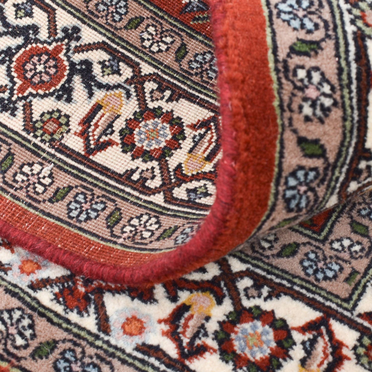 Alfombra persa - Bidjar - 142 x 82 cm - óxido