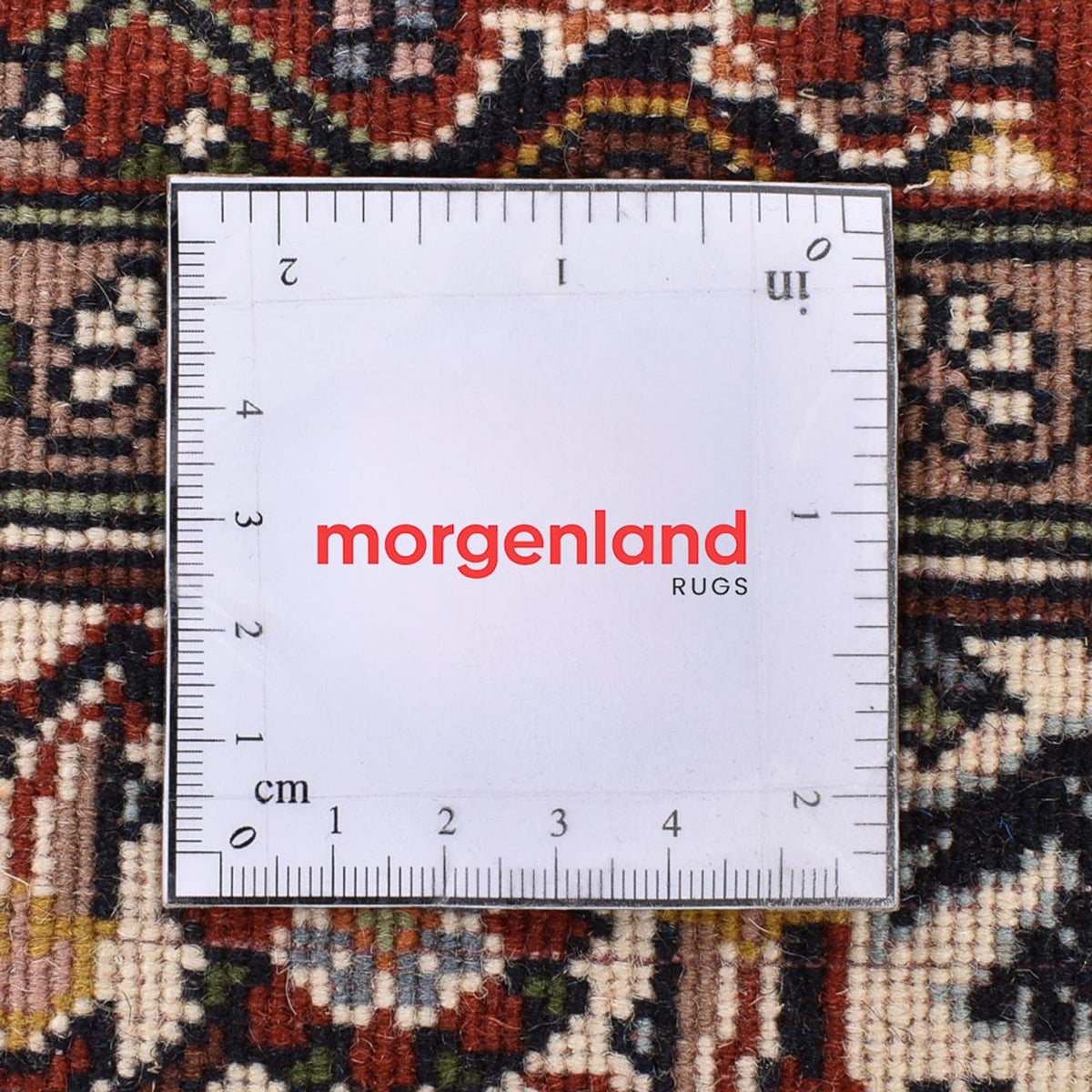 Alfombra persa - Bidjar - 142 x 82 cm - óxido