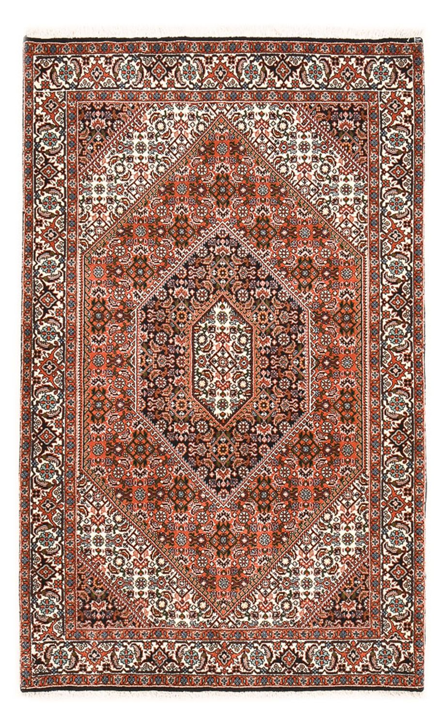 Alfombra persa - Bidjar - 175 x 108 cm - óxido